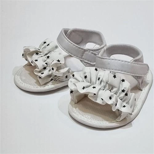 پاپوش دخترانه طرح صندل  3 تا 12 ماه کد 1004