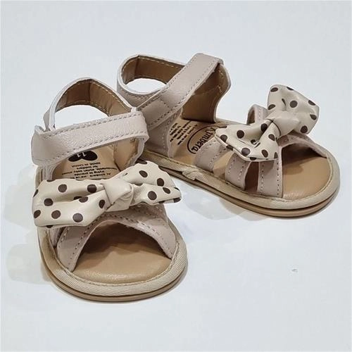 پاپوش دخترانه طرح صندل 3 تا 12 ماه کد 1001